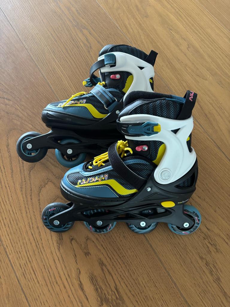 Nijdam inline skates, verstelbaar maat 38-42, Sport en Fitness, Schaatsen, Ophalen of Verzenden, Zo goed als nieuw, Overige typen