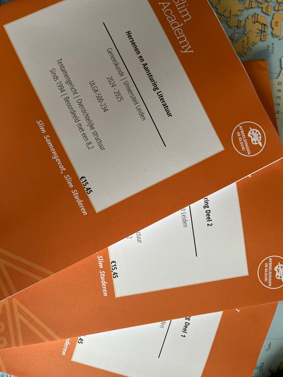 Slim Academy Samenvatting Hersenen en Aansturing Literatuur, Boeken, Ophalen of Verzenden, Beta, Nieuw, WO