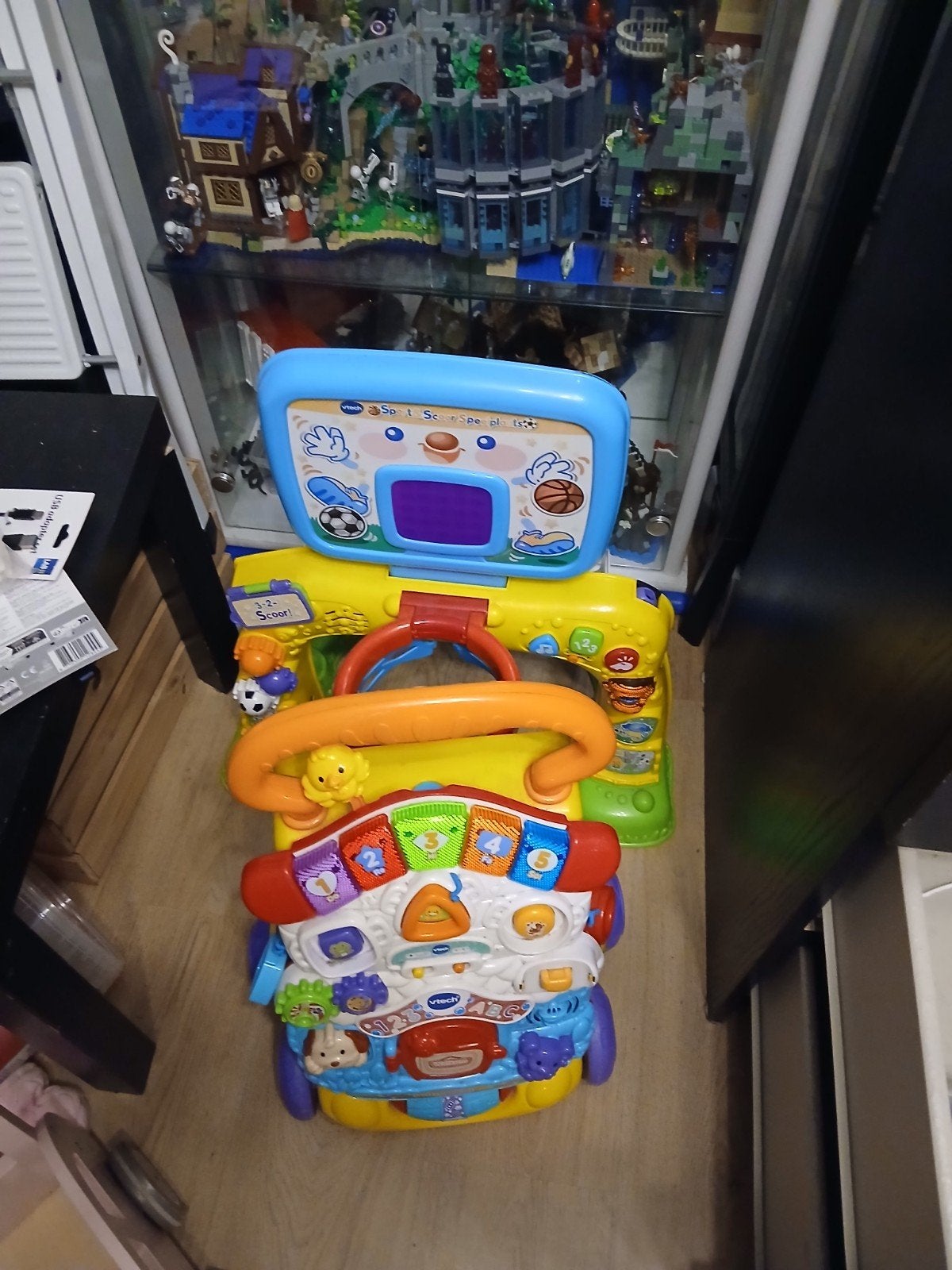 VTech Baby Loper met basketbal en voetbal doel, Ophalen, Gebruikt, Overige typen, Met geluid