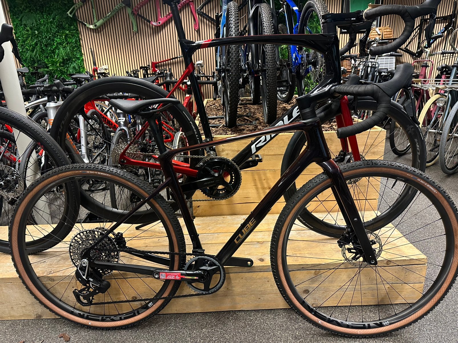 Nieuwe Cube nuroad c62 slx / maat m/ sram xxx €2999,-, Minder dan 10 versnellingen, Ophalen, Overige merken, Nieuw