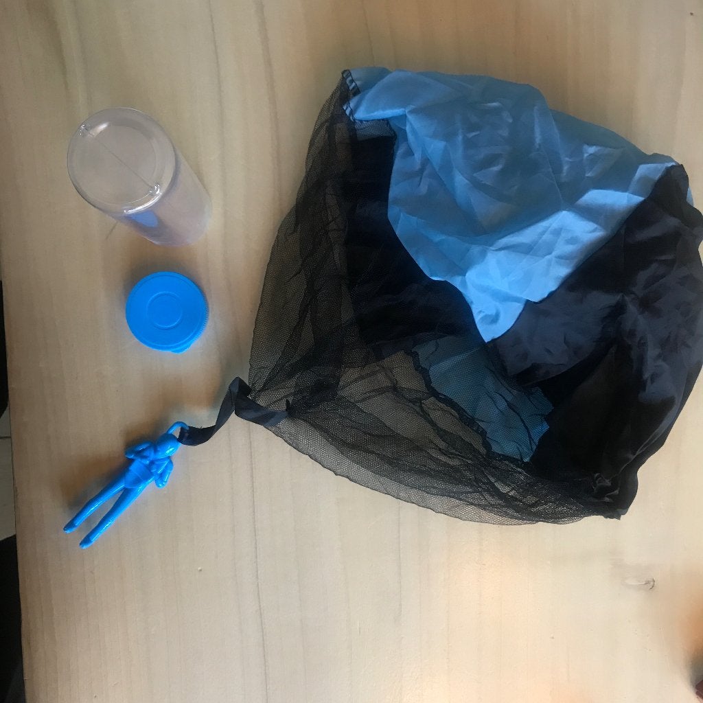 Parachutespringer speelgoed voor kids, Ophalen of Verzenden, Zo goed als nieuw