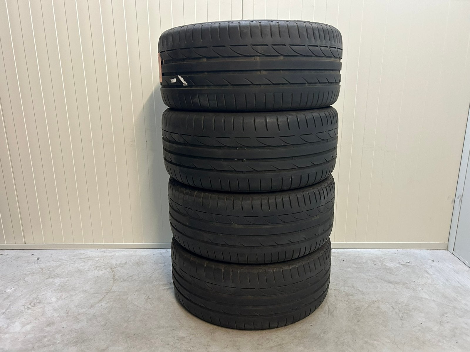 Originele Audi A5 S5 B9 19 inch Bridgestone Potenza AO 2021, Auto-onderdelen, Banden en Velgen, Audi, Gebruikt, 255 mm, Banden en Velgen