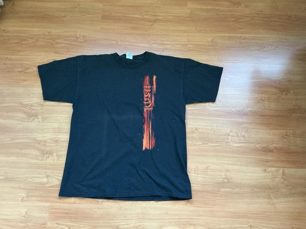 Vintage Rush shirt Vapor Trails tour 2002, Ophalen of Verzenden, Zo goed als nieuw, Maat 52/54 (L), Zwart