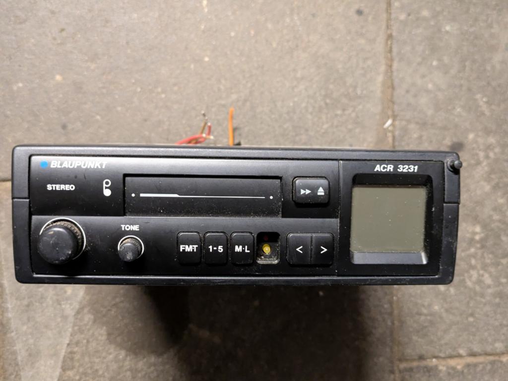 Autoradio Blaupunkt ACR3231 Vintage Cassete Radio, Ophalen of Verzenden