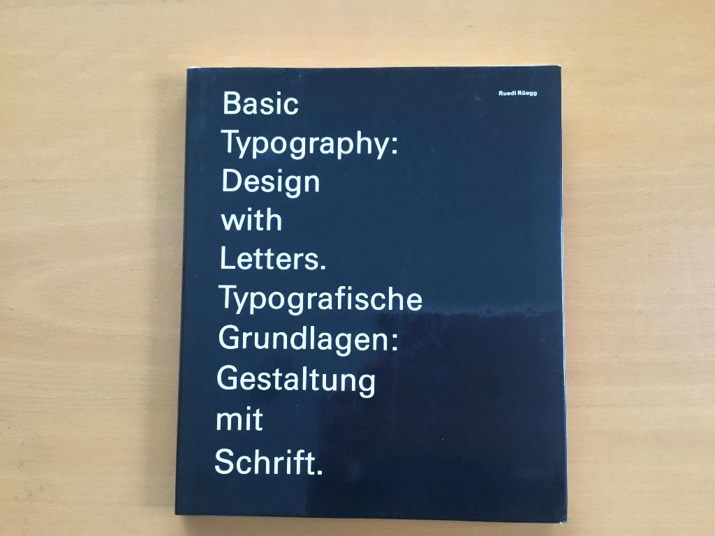 Basic Typography: Design with Letters., Boeken, Kunst en Cultuur | Fotografie en Design, Zo goed als nieuw, Overige onderwerpen