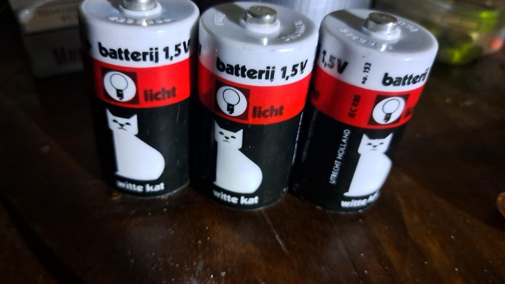 vintage baterijen, Ophalen of Verzenden, Zo goed als nieuw