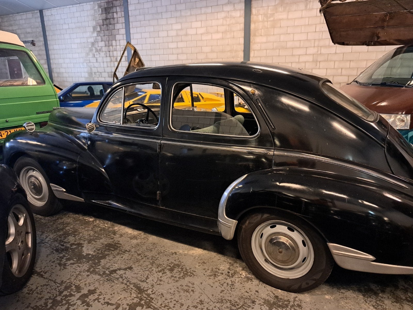 peugeot 203 A ,bj 1952,12 v,apk en belastingvrij, foto 9