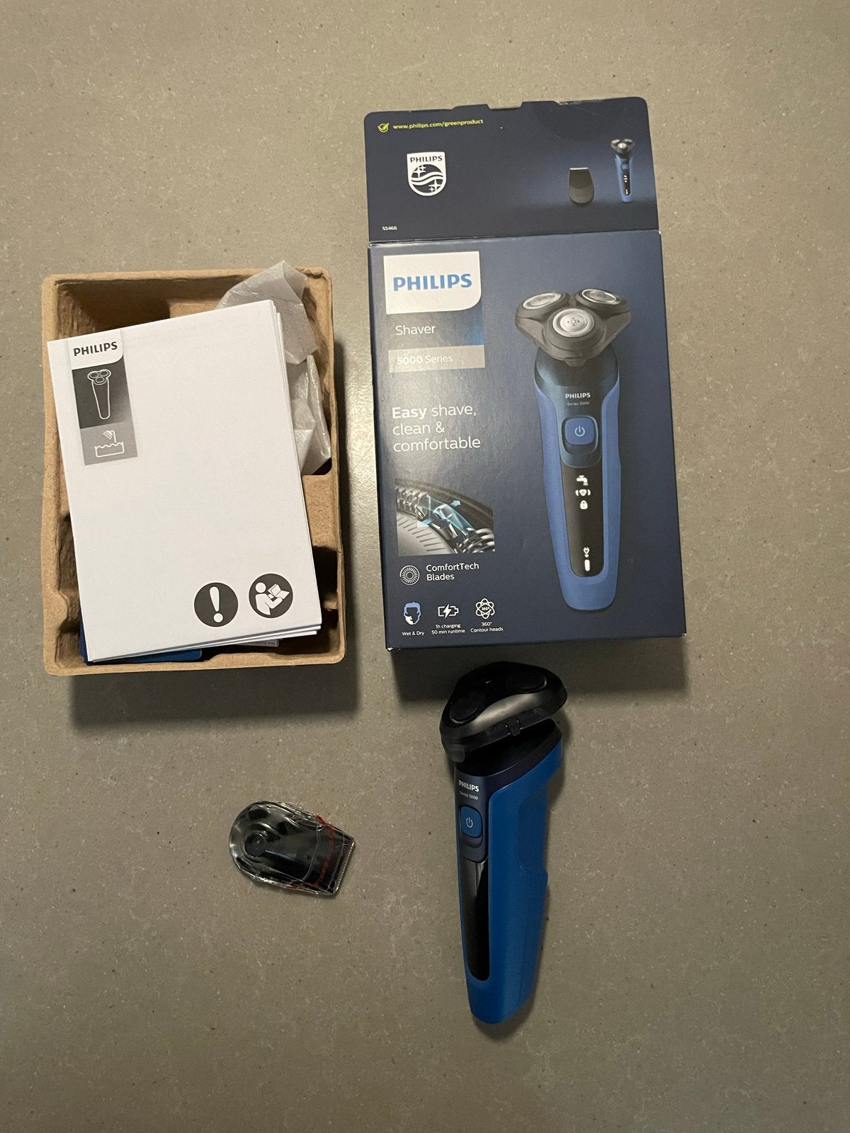 Philips Shaver Series 5000 - Een keer gebruikt, Ophalen of Verzenden, Zo goed als nieuw, Scheren en Epileren