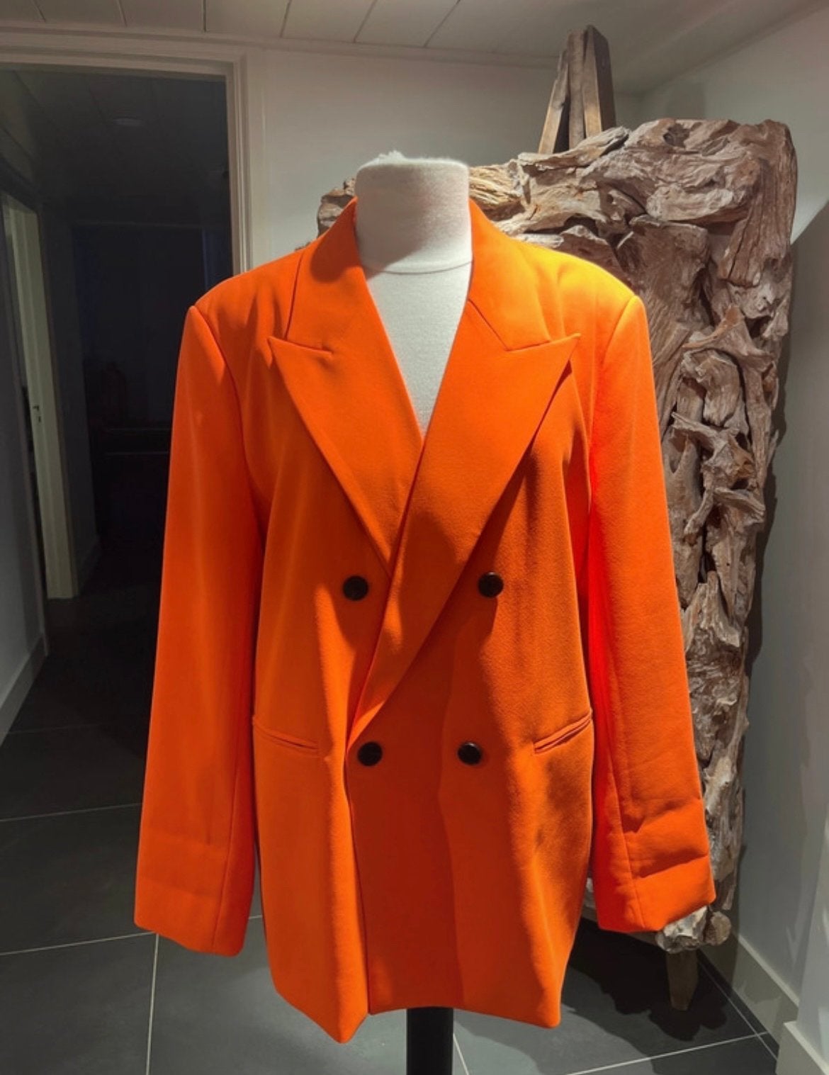Co'Couture Oranje Oversized Blazer - Maat XL nieuw!, Maat 46/48 (XL) of groter, Nieuw, Oranje, Ophalen of Verzenden