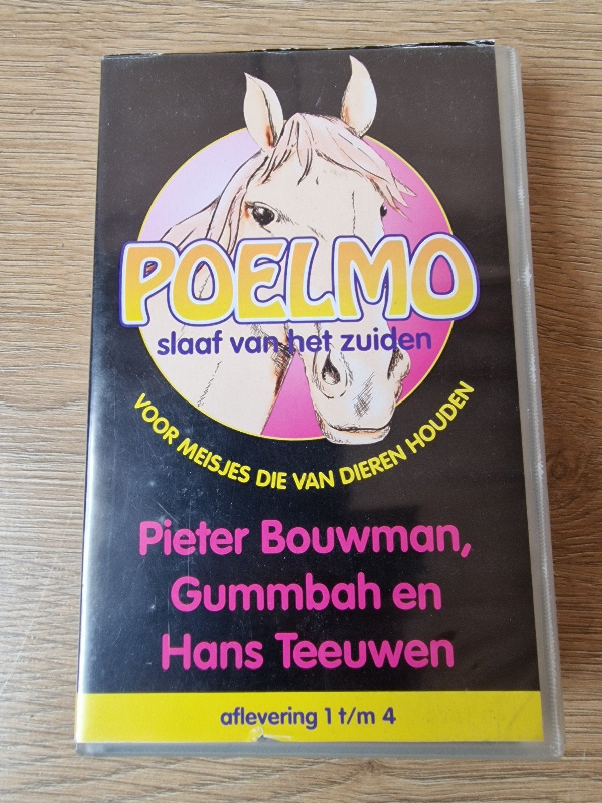 Poelmo: Slaaf van het Zuiden VHS - Aflevering 1 t/m 4, Gebruikt, Alle leeftijden, Komedie, VHS