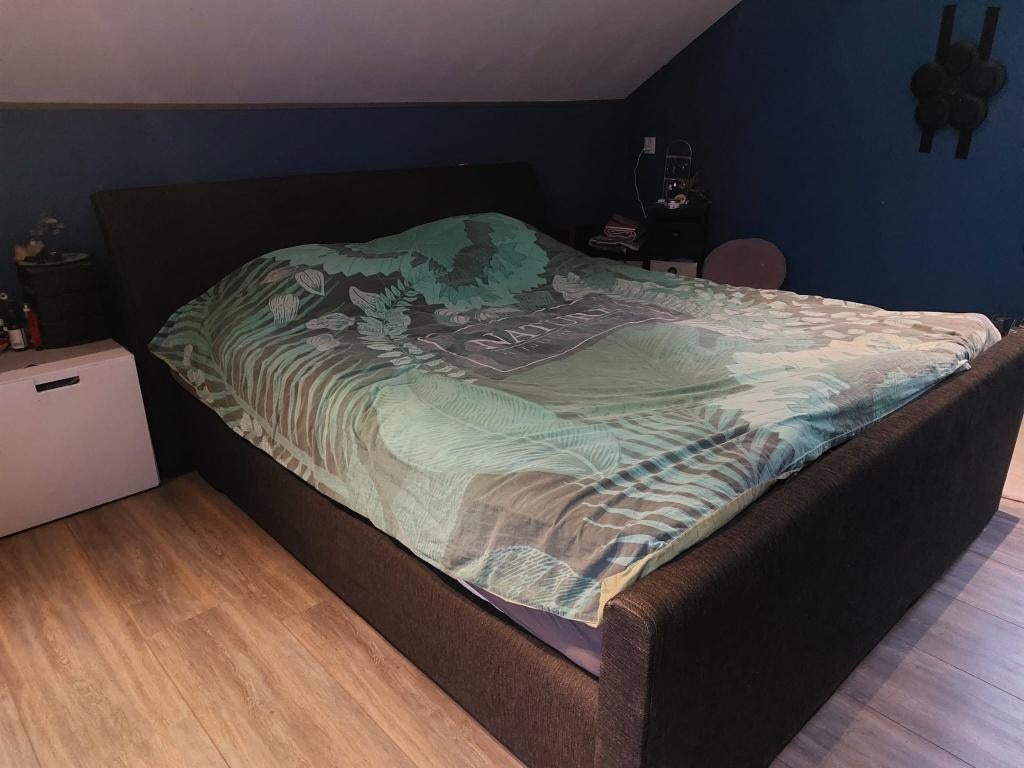 Boxspring 180x200 z.g.a.n., Huis en Inrichting, Ophalen, Tweepersoons, 180 cm, 200 cm