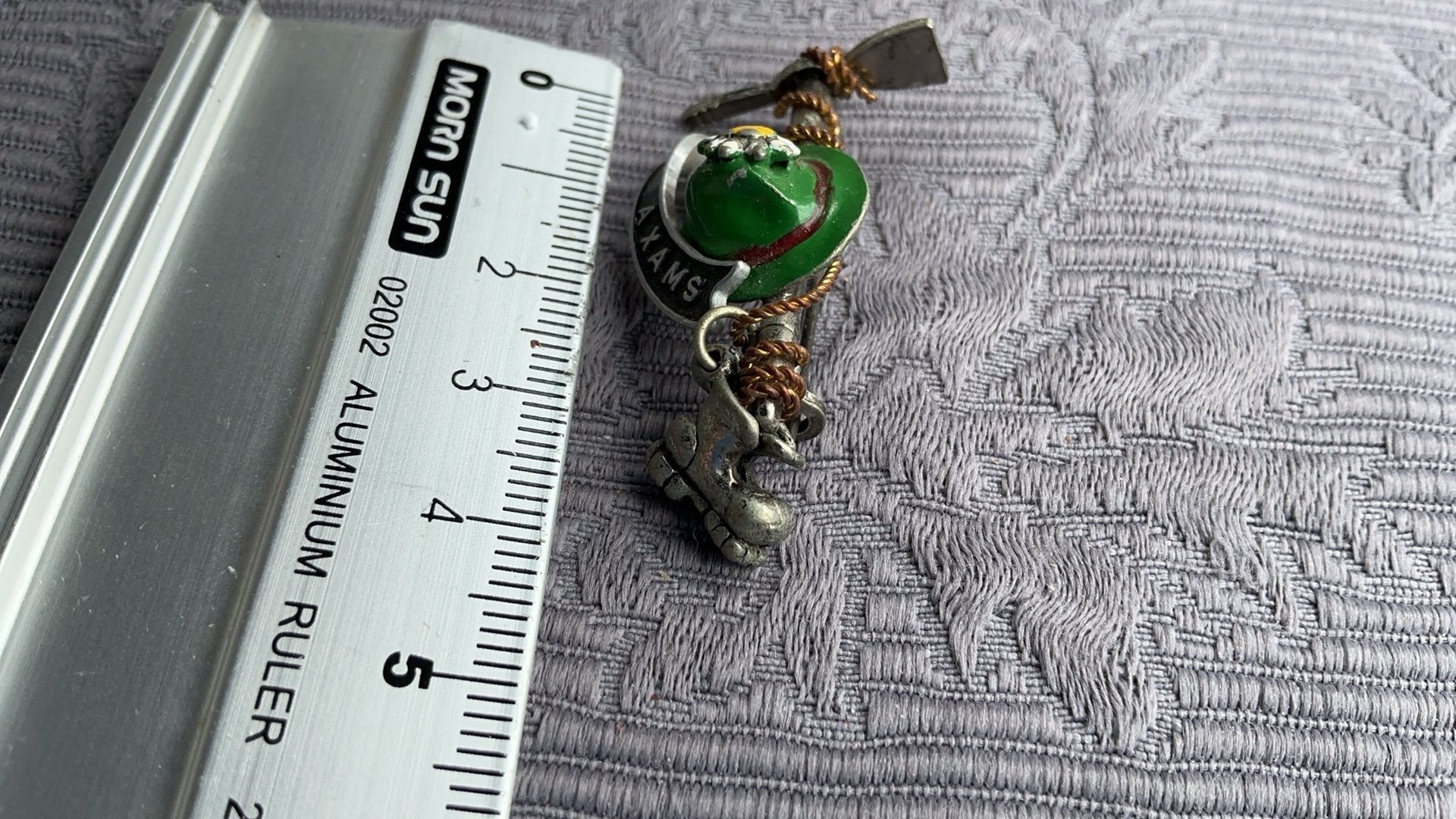Broche Axams, Overige materialen, 4 tot 7 cm, Overige kleuren, Ophalen of Verzenden