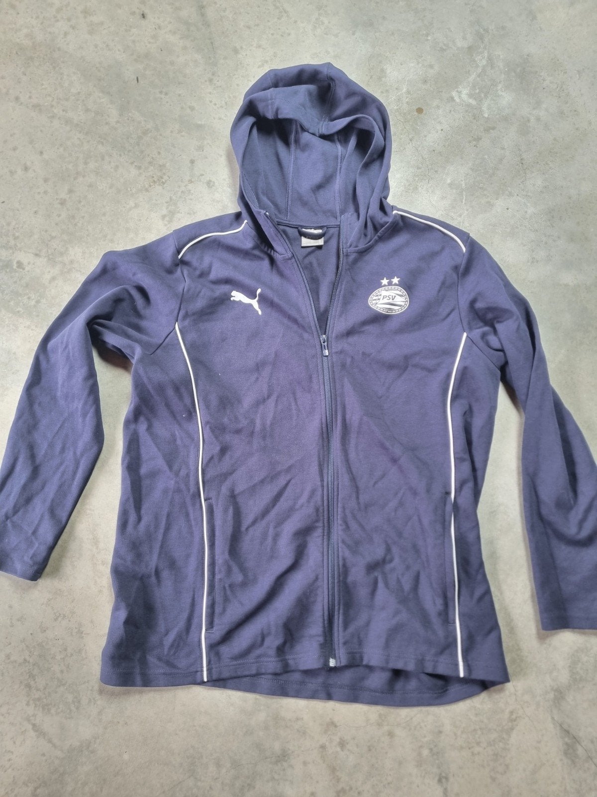 PSV Eindhoven Puma vest - Donkerblauw, Puma, Blauw, Maat 56/58 (XL), Ophalen of Verzenden