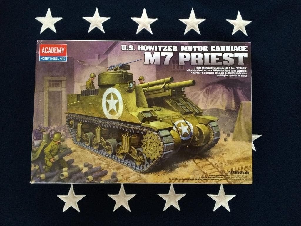 Academy 13210 M7 105mm PRIEST HMC 1/35, Verzenden, Nieuw, 1:32 tot 1:50, Italeri
