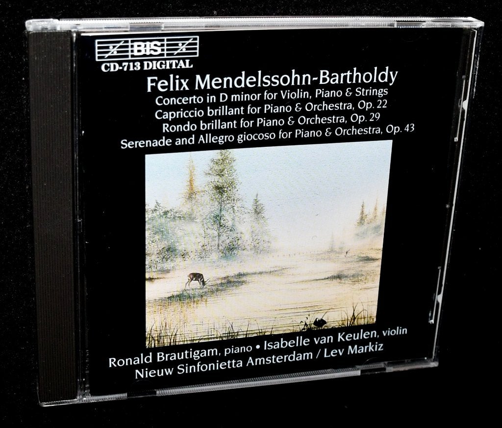 Felix Mendelssohn-Bartholdy - Conc. In D Minor For Violin &, Ophalen of Verzenden, Classicisme, Zo goed als nieuw, Overige typen