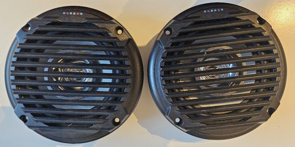 Jensen MS5006B marine speakers, set van 2, 4 ohm, 30W max, Ophalen of Verzenden, Nieuw, Radio