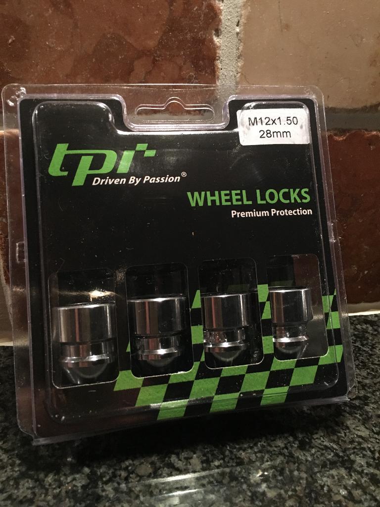 ✅ M12x1.50 TPI Velgsloten / Anti diefstal locks 28mm Moeren, Auto diversen, Anti-diefstal, Nieuw, Ophalen of Verzenden