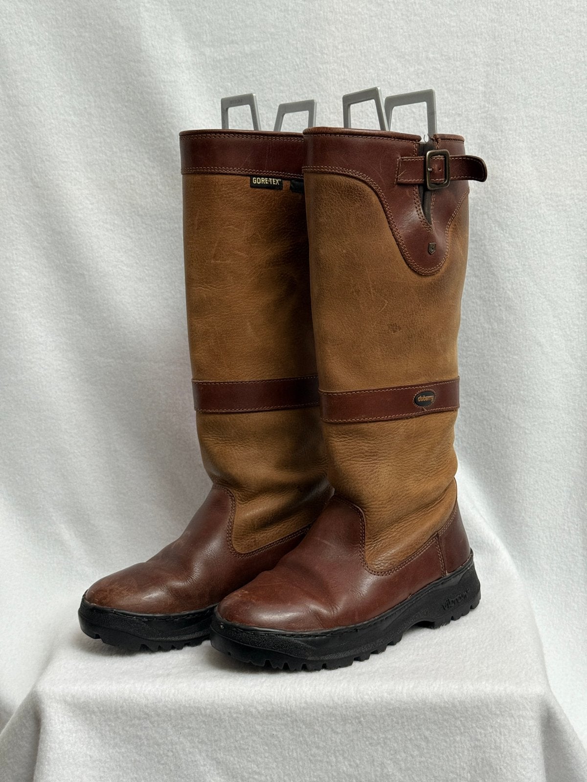 Dubarry of Ireland Gore-Tex leren laarzen bruin maat 36, Hoge laarzen, Bruin, Ophalen of Verzenden, Gedragen