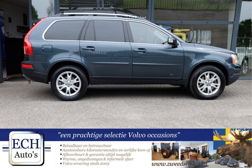 Volvo XC90 3.2 238 pk Inscription Leer, Apple CarPlay, Schui, 238 pk, Gebruikt, Huisgarantie, Met garantie (alle)