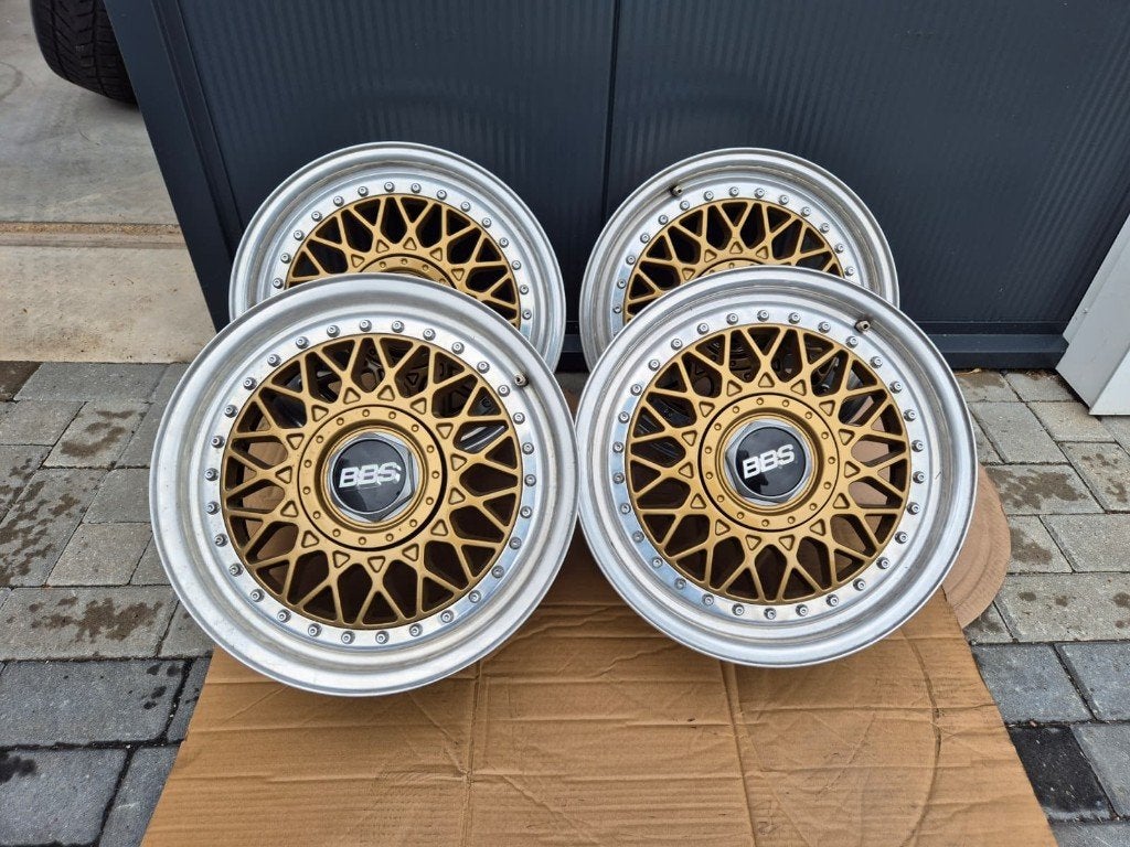 Originele BBS rm velgen 15 inch, Auto-onderdelen, Ophalen, Gebruikt, 15 inch, Velg(en)
