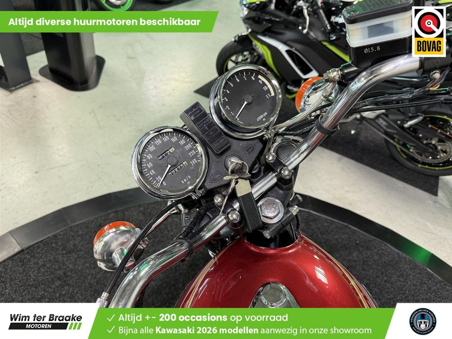 Kawasaki Z 1000 (bj 1978) 59,475 km, Motoren, 4 cilinders, Motorrijbewijs A, Bedrijf, Onbekend