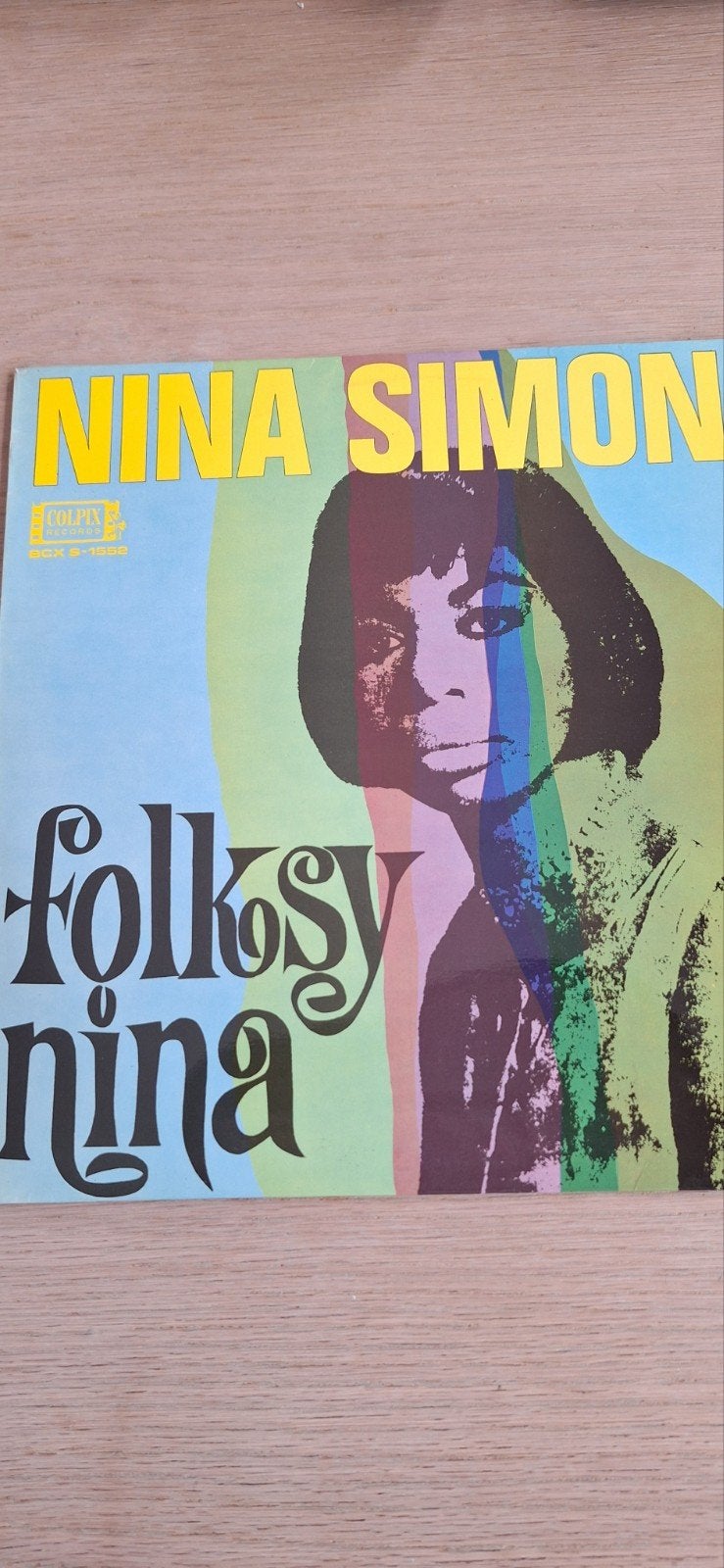 Nina Simone - Folksy Nina LP (Colpix Records), Cd's en Dvd's, Ophalen of Verzenden, 1960 - 1969, Gebruikt, 12 inch