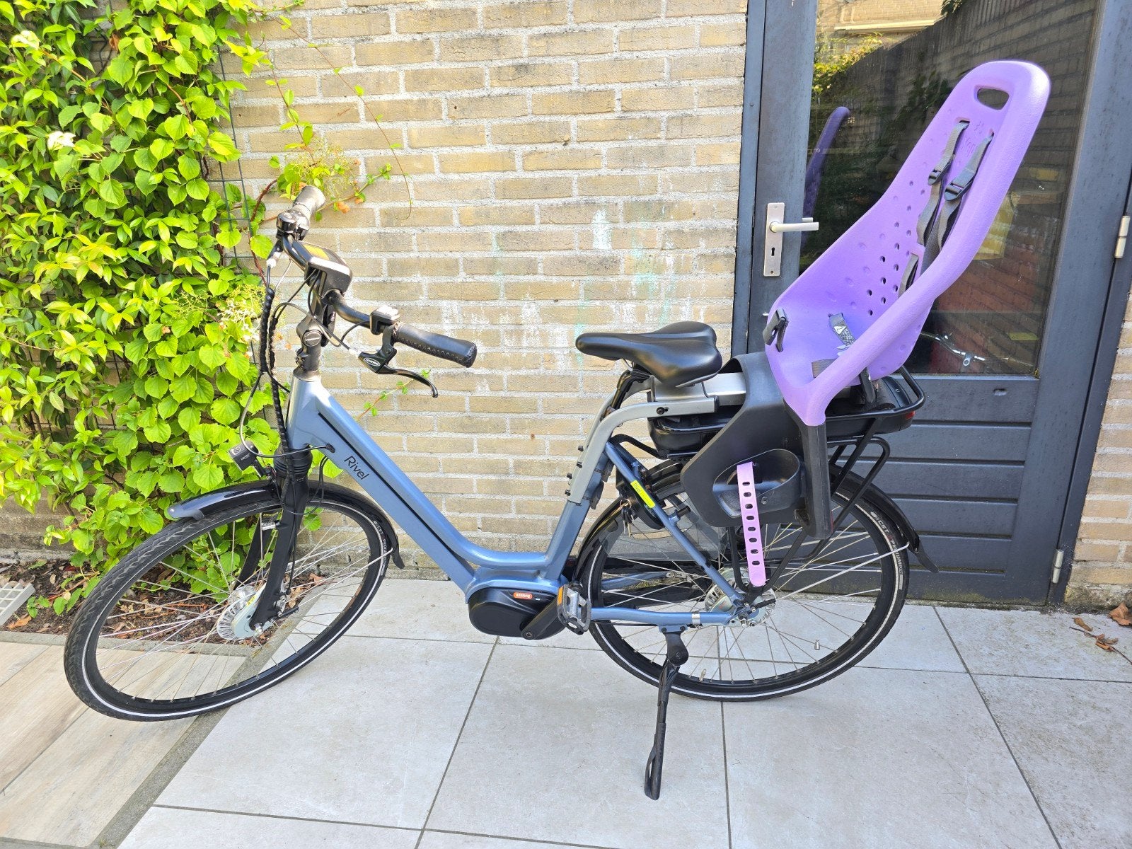 Rivel mamafiets / elektrische fiets zgan, Fietsen en Brommers, Elektrische fietsen, Ophalen, Zo goed als nieuw, 50 km per accu of meer