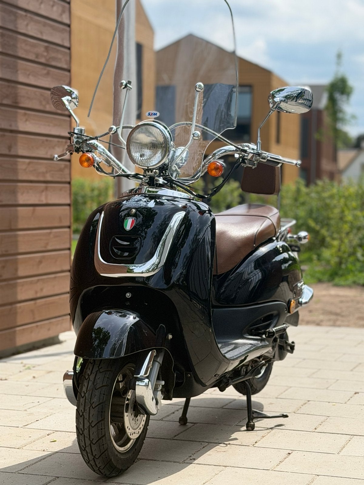 Fosti Scooter 2010 Zwart - Uitstekende Staat, 4847 km, Fietsen en Brommers, Snorfietsen en Snorscooters, Gebruikt, Benzine, Ophalen