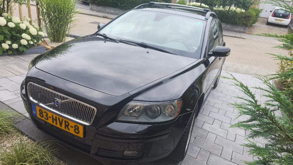 Volvo v50 T5 AWD 2005 Zwart, Stof, 700 kg, 10 km/l, Stationwagon