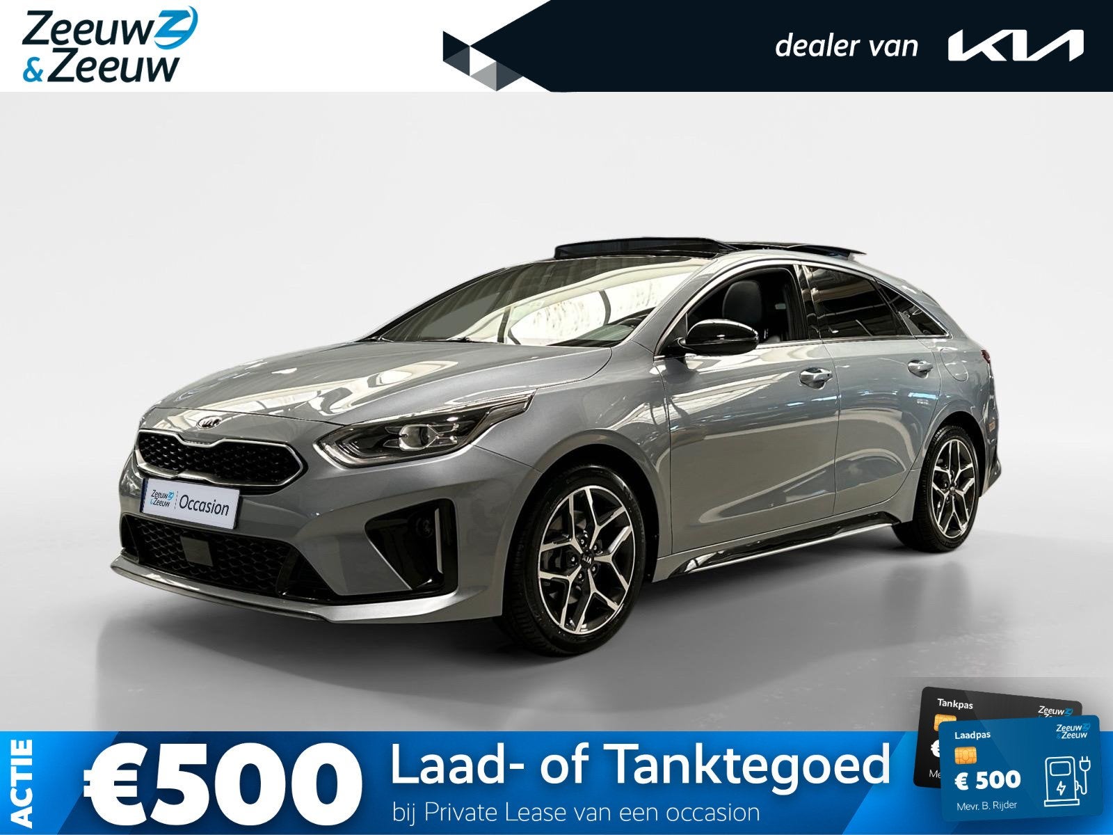 Kia ProCeed 1.0 T-GDI GT-Line | Elektrisch Glazen Schuif / K, 12 maanden, Stof, Gebruikt, Euro 6