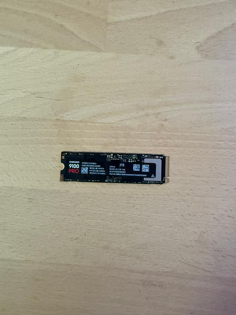 Samsung 9100 PRO PCIe 5.0 NVMe M.2 SSD 2TB, Computers en Software, Intern, 2TB, SSD, Ophalen of Verzenden