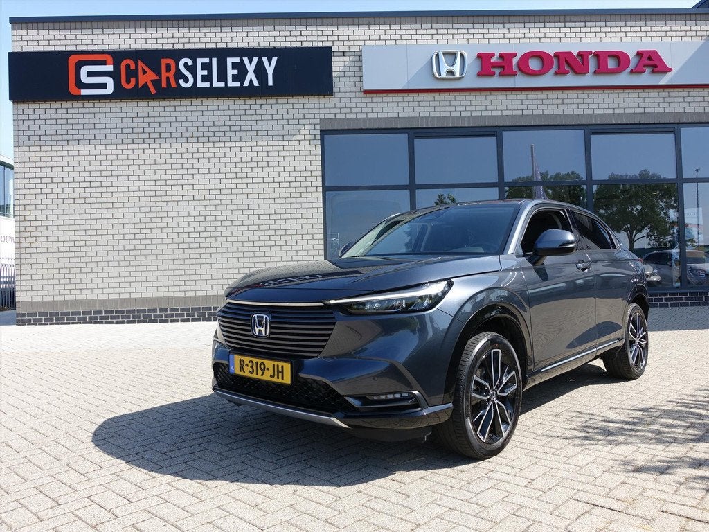 HONDA HR-V 1.5 i-MMD 131pk CVT Advance Privacy Glas en Afnee, Auto's, Automaat, Leder en Stof, Origineel Nederlands, 19 km/l