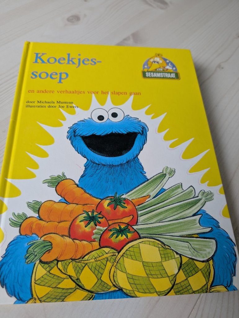 Koekjessoep - sesamstraat, Ophalen of Verzenden, Gelezen, Fictie algemeen