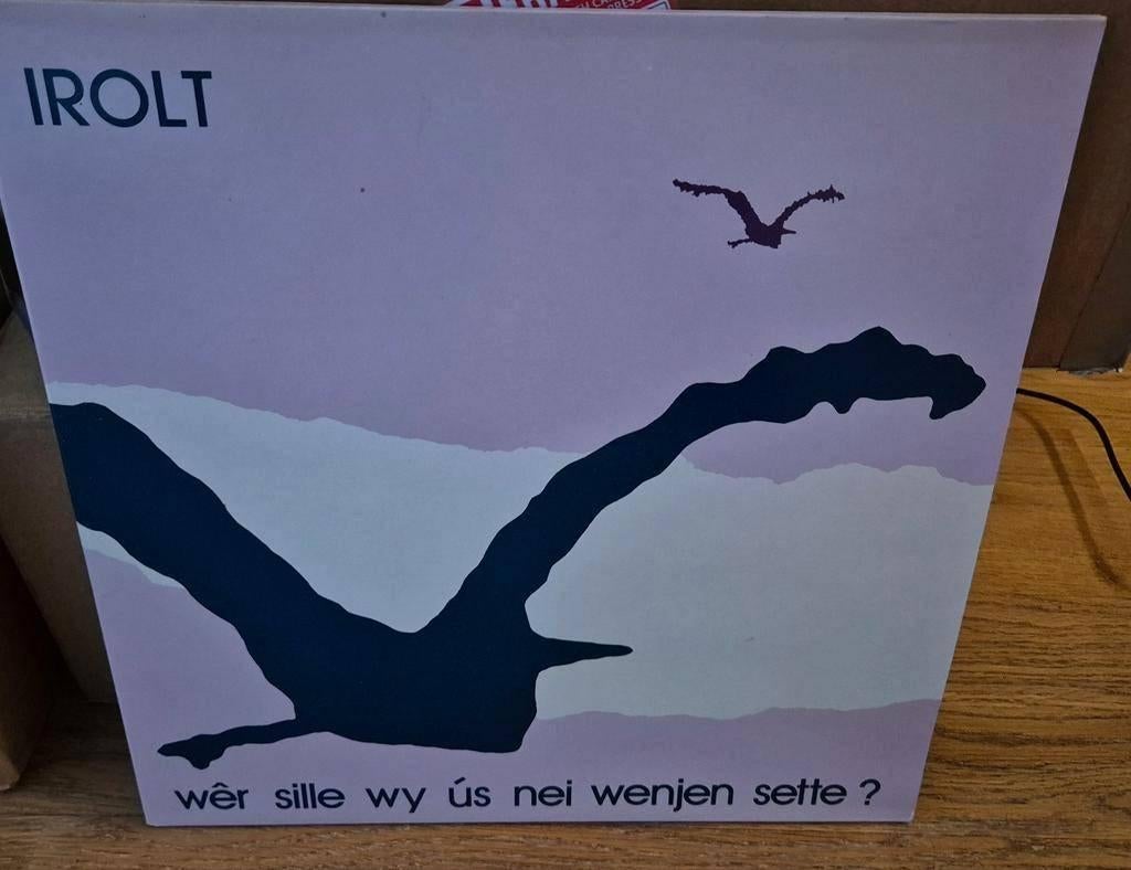 LP Irolt – Wêr Sille Wy Ús Nei Wenjen Sette?, Cd's en Dvd's, Verzenden, Zo goed als nieuw, 12 inch, Levenslied of Smartlap