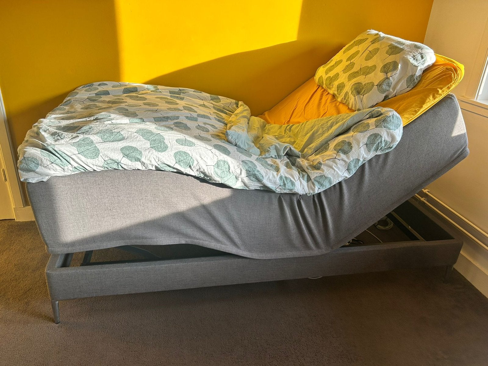 Heerlijk Swiss Sense Boxspring 80 x 200 cm elec. verstelbaar, Huis en Inrichting, Slaapkamer | Boxsprings, Ophalen, Eenpersoons