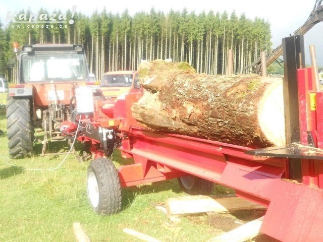 Zwaar horizontaal kliever 50 TONNES OP 2M50, Ophalen, Aftakas, Liggend