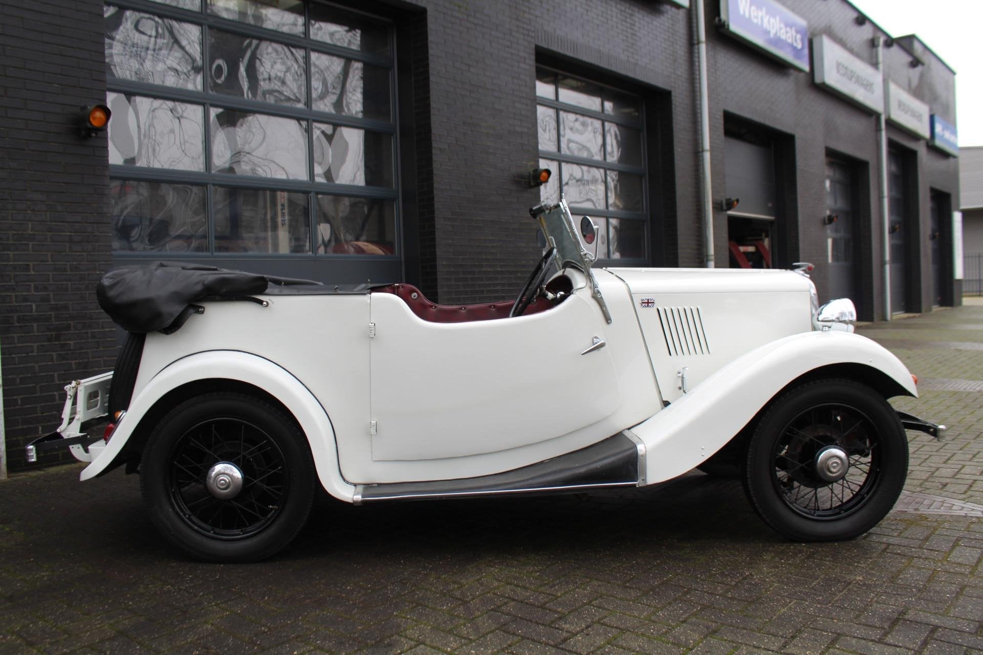 Morris Minor Eight Tourer Convertible ZEER ZELDZAAM, UNIEK!, foto 12