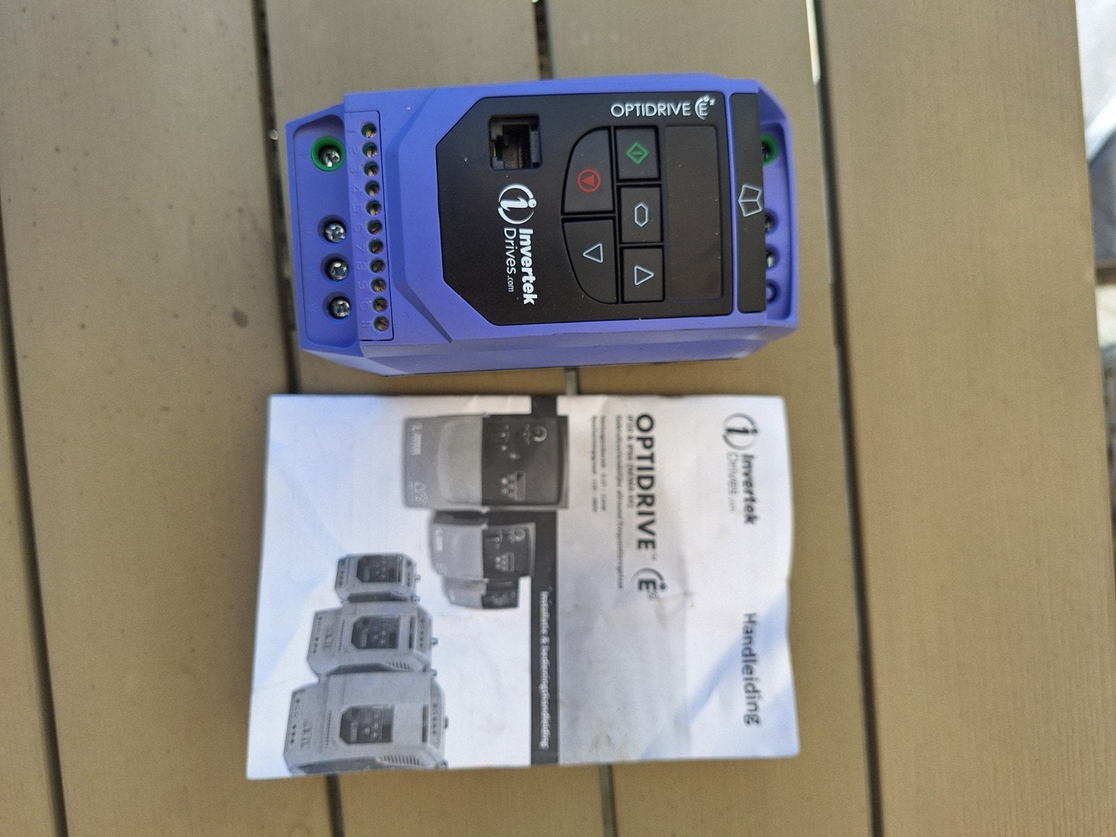 Invertek Optidrive E2 Frequentieomvormer Frequentieregelaar, Ophalen