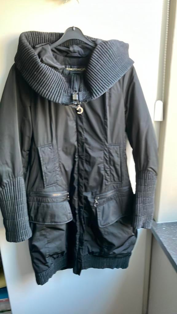 Creenstone. Zwarte gevoerde jas. Maat 36, Kleding | Dames, Jassen | Winter, Ophalen of Verzenden, Zo goed als nieuw, Maat 36 (S)