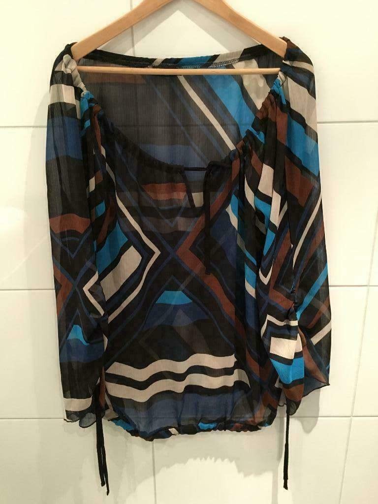 Geisha blouse / tuniek mt 3x XL., Kleding | Dames, Ophalen, Geisha, Zwart, Maat 46/48 (XL) of groter