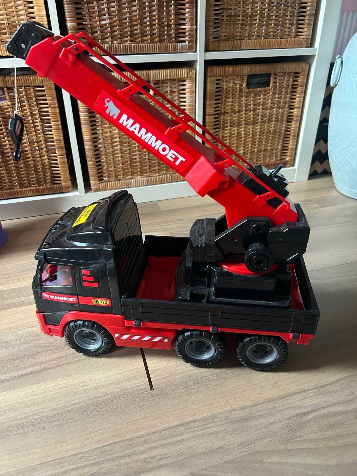 Mammoet Speelgoed Kraanwagen - Grote Kinderkraan, Ophalen, Gebruikt