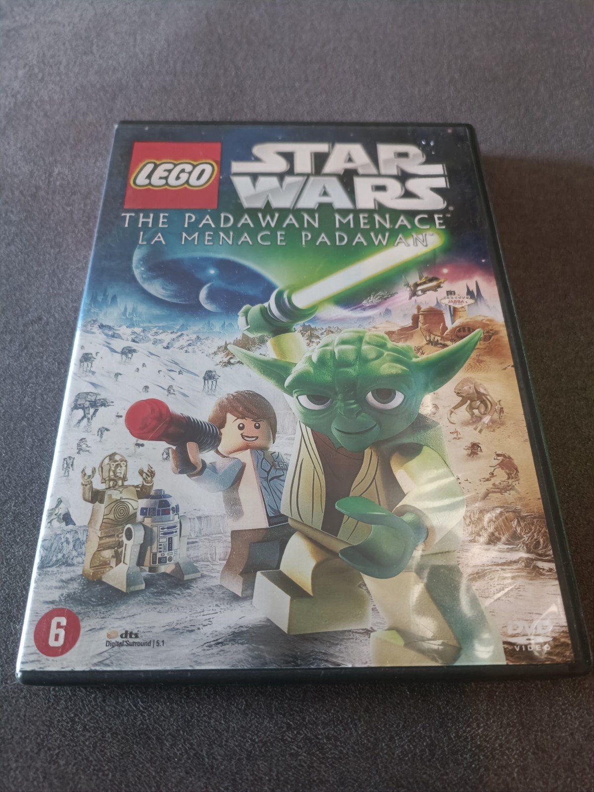 Star wars the padawan menace - dvd, Amerikaans, Overige typen, Ophalen of Verzenden, Zo goed als nieuw