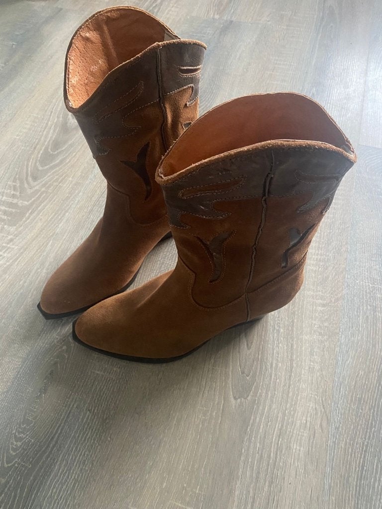 Tango laarzen, Bruin, Lage of Enkellaarzen, Nieuw, Ophalen of Verzenden
