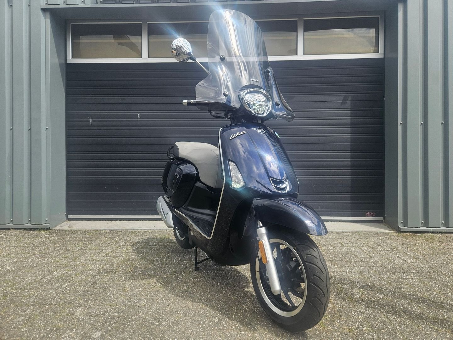 KYMCO NEW LIKE 4T E4 BROM 2020 OCEAN BLEU 5514KM + OPTIES!, Overige modellen, Maximaal 45 km/u, Onbekend, Ophalen of Verzenden
