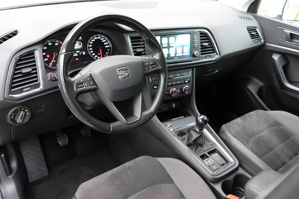 VERKOCHT! Seat Ateca 1.0TSI TREKHAAK PANO 360°CAMERA, Auto's, Seat, Voorwielaandrijving, Gebruikt, Euro 6, Wit