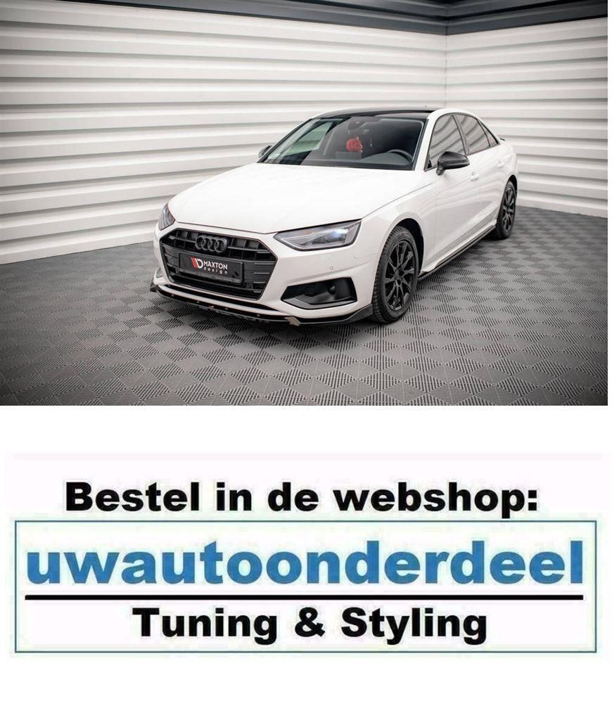 Maxton Design Spoiler Splitter Lip Voor Audi A4 B9 Facelift, Verzenden, Automotive Parts, A.parts@hotmail.nl, Trasmolenlaan 12 3447 GZ Woerden