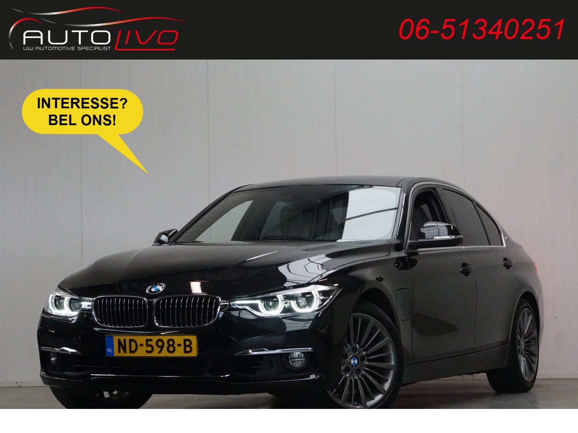 BMW 3-serie 330e Centennial High Executive XENON LEDER ST. V, Automaat, 1998 cc, Achterwielaandrijving, Gebruikt