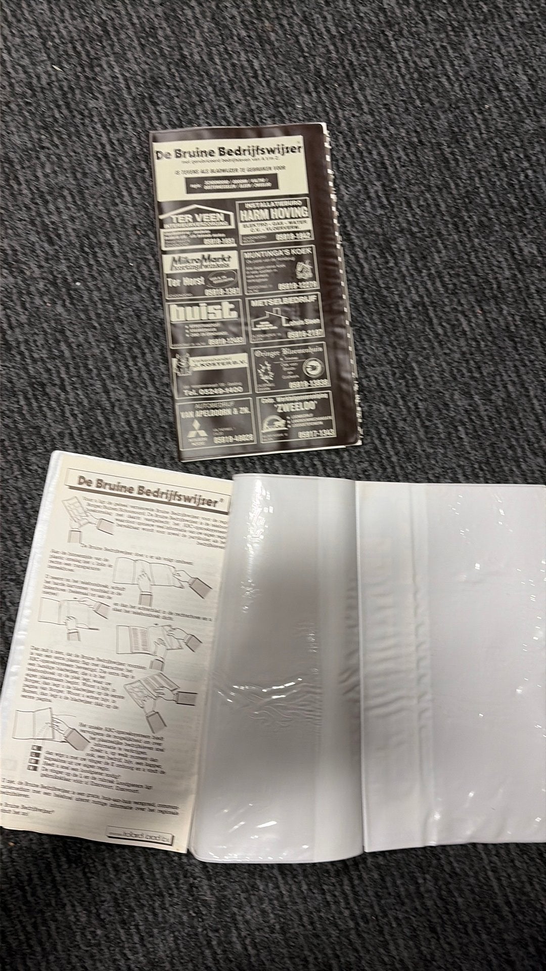 2 telefoonboek omslaghouders, Boeken, Ophalen of Verzenden, Gelezen, Muziek, Film of Tv