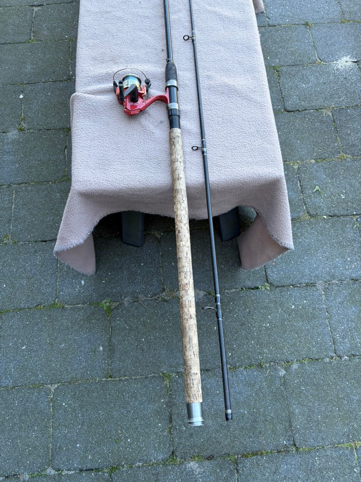 Specimen 13ft 1.25lbs penhengel + molen, Ophalen, Gebruikt, Werphengel