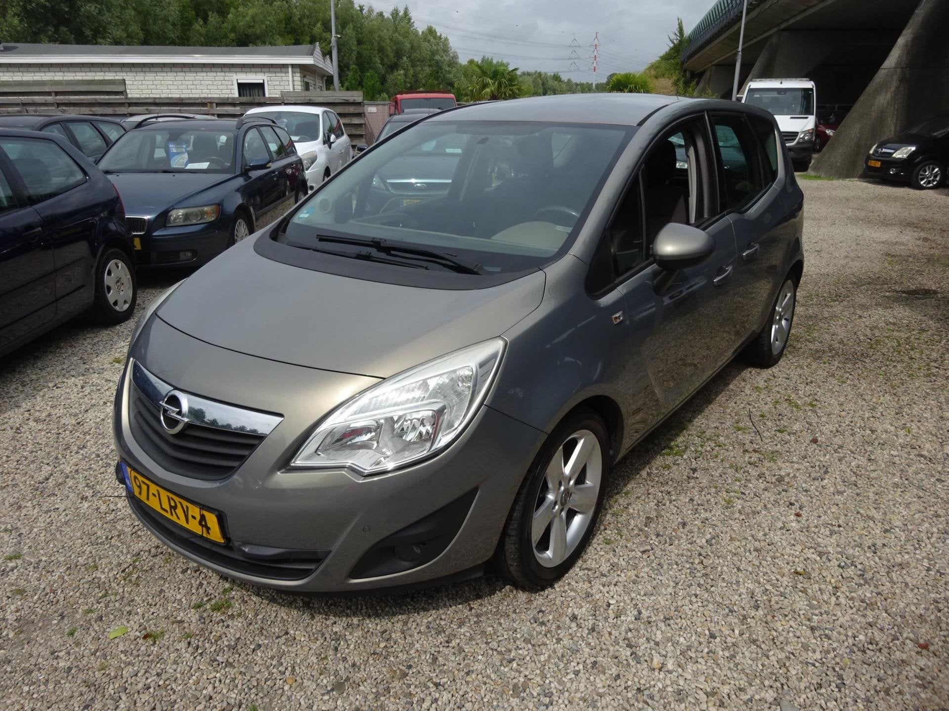 Opel Meriva 1.4 Turbo Edition klimaat control cruise control, Voorwielaandrijving, Euro 5, Stof, Gebruikt